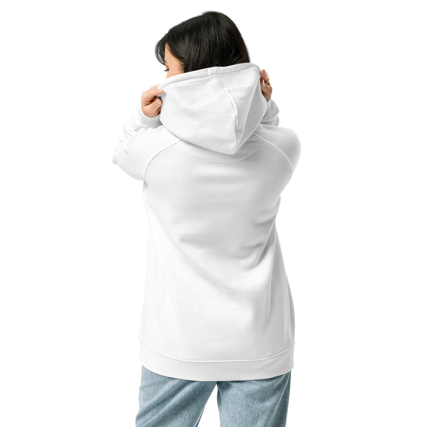 White "Love The One You're With" Hoodie